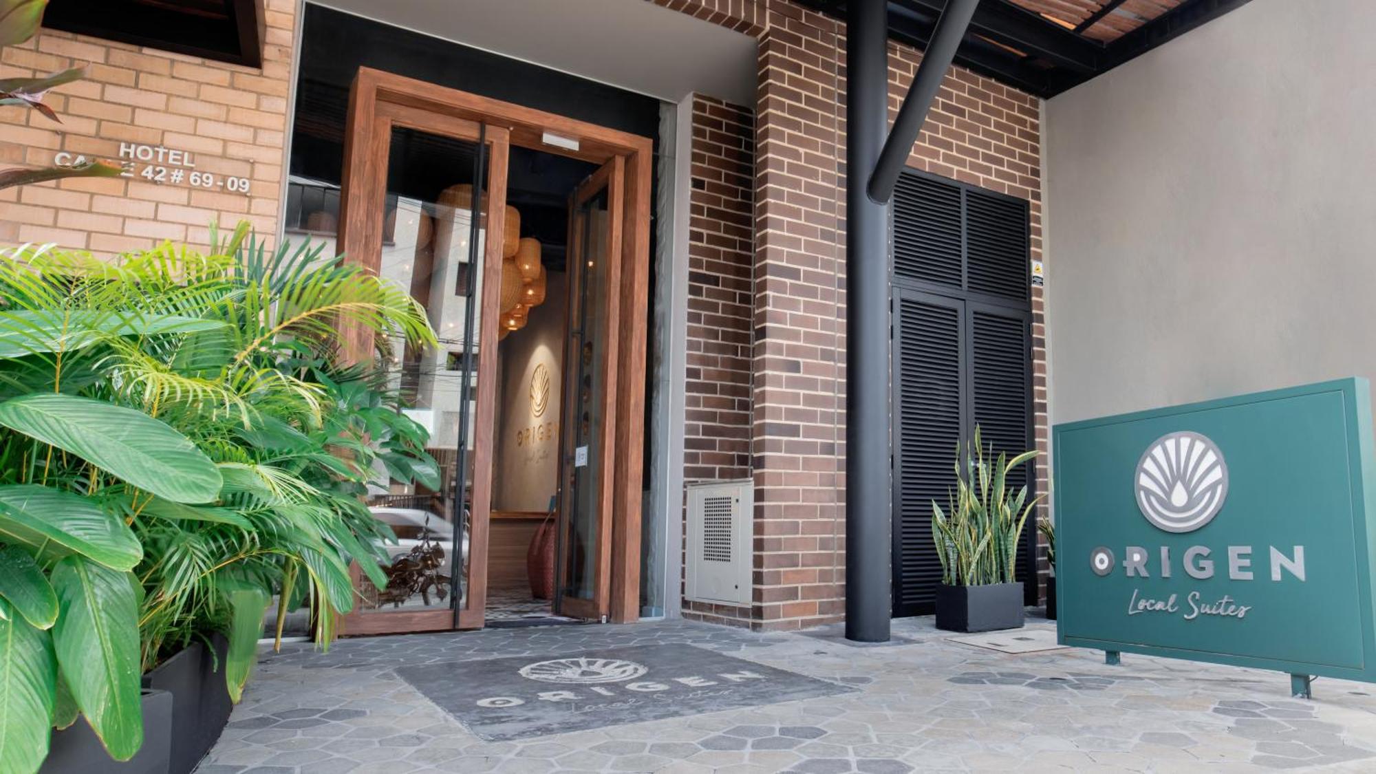 Origen Local Suites Medellín Buitenkant foto